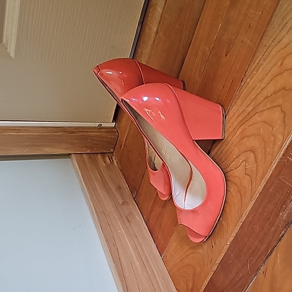 Vince Camuto Women's Berit Peep-Toe Pump "coral reef" color 🪸 - Picture 2 of 10